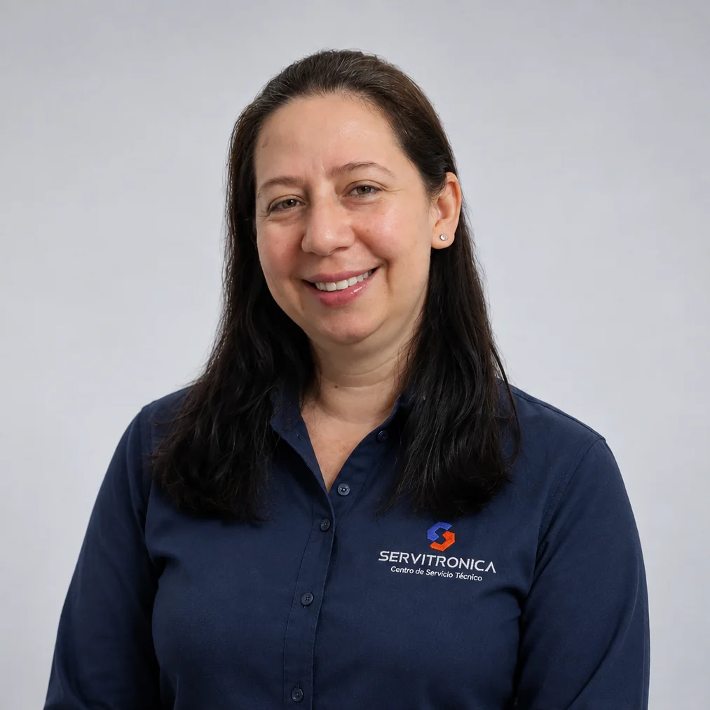 Adriana, equipo de Servitrónica