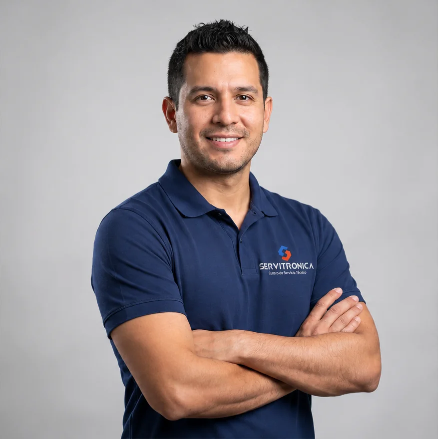 Santiago, técnico certificado de Servitrónica